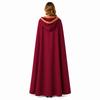 Unisex Halloween Umhang Kostüm Langer Umhang in 5 Farben für Bühnenauftritte und Veranstaltungen im Vintage-Stil