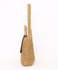 Cuco Paper Tassel Handle 2-Way Basket BagA4 Compatible, 2413112064, Camel (144cm)
