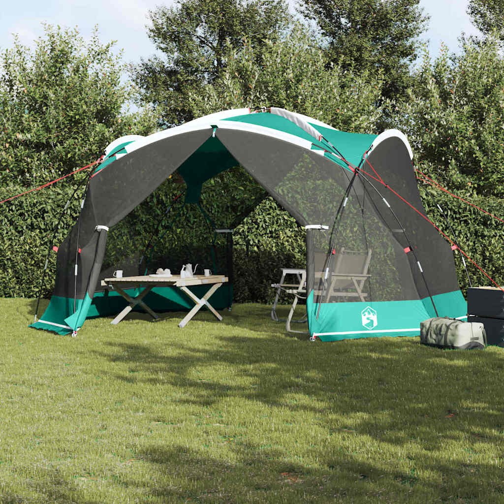 Mosquito Net Tent with Roof Sea Green 434 x 434 x 230 cm