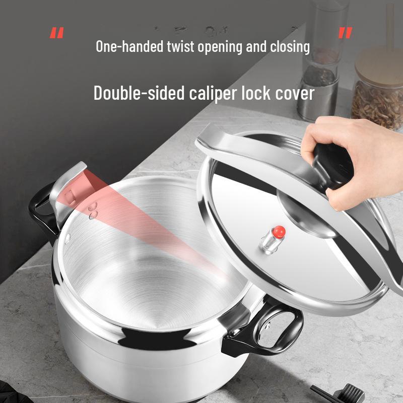 Explosion-Proof Thickened Pressure Cooker for 3-4 People - Ideal for Restaurants and Canteens