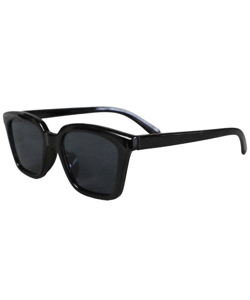 (Eight) Square Sunglasses for Men and Women, Big Frame, Street Style, Comes with Dedicated Case, BlackSmoke F