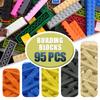500g 2x10 DlY Constructing Blocks Thick FiguresBricks Dots Educational Creative SizeCompatible With Playthings forChildren