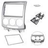 01     2 Din Car Radio Fascia Dash Kit For Mazda 5 For Premacy 2006-2010 For Ford I-max Audio Radio Frame Fascia Car Accessories