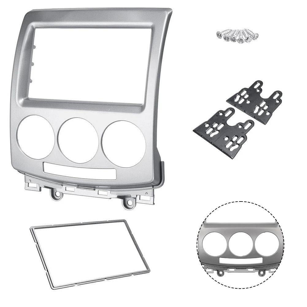 01 2 Din Car Radio Fascia Dash Kit For Mazda 5 For Premacy 2006-2010 For Ford I-max Audio Radio Frame Fascia Car Accessories