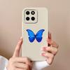 For Huawei Honor X6 X6S X6A Plus Phone Case Butterfly Heart Liquid Silicone Camera Protection Back Cover For Honor X 6 Funda