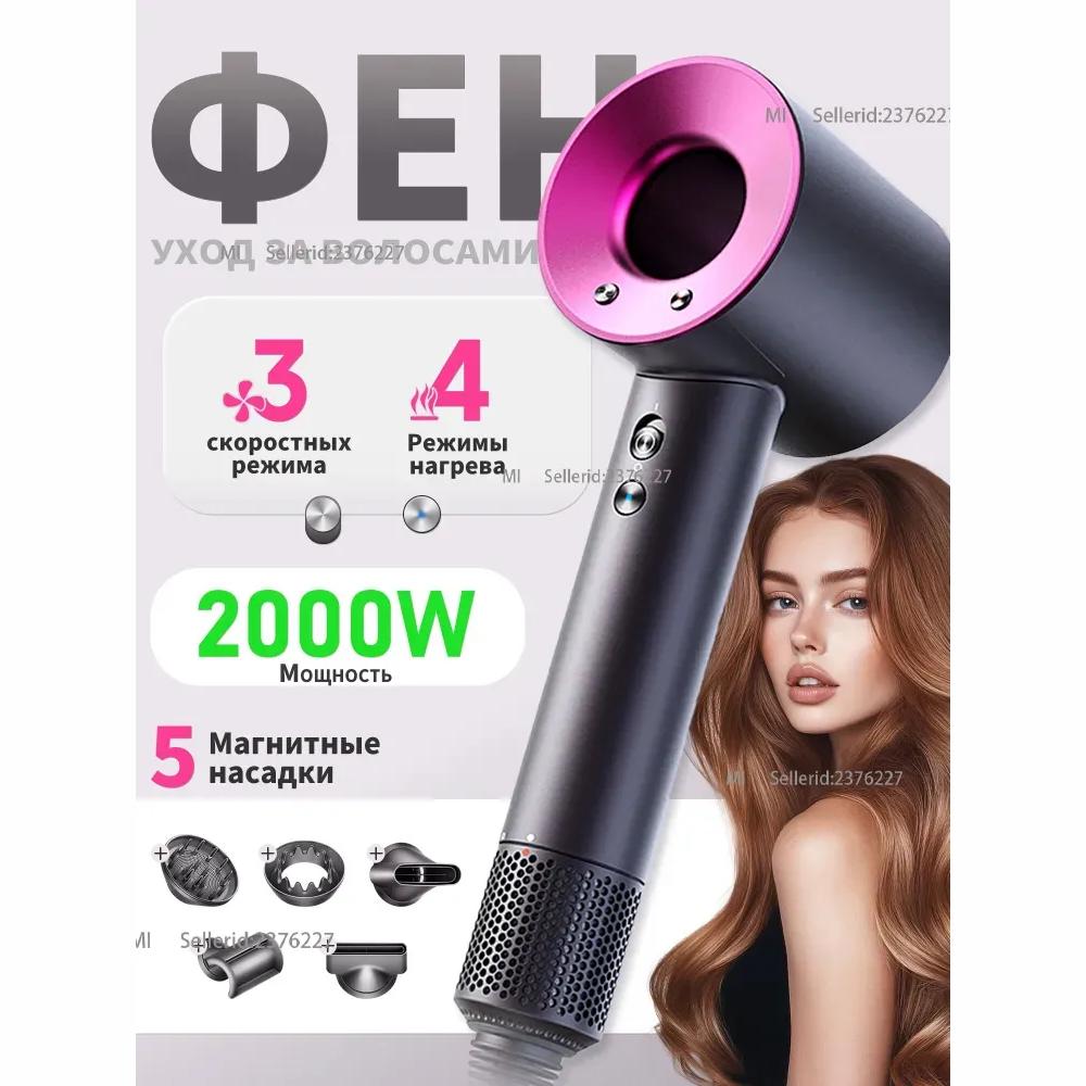 

фен профессиональный с насадками Option1