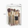 Large Capacity Acrylic Makeup Organizer with Dustproof Compartments