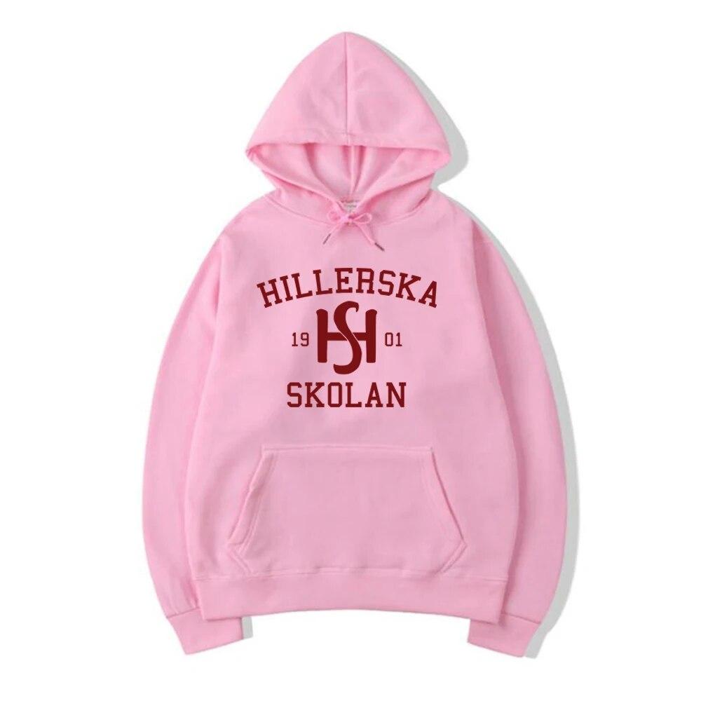 Толстовка Young Royals Hillerska Skolan Hillerska Skolan, толстовка унисекс с капюшоном, толстовки с рисунком, пуловер с длинными рукавами, топы для телешоу, унисекс
