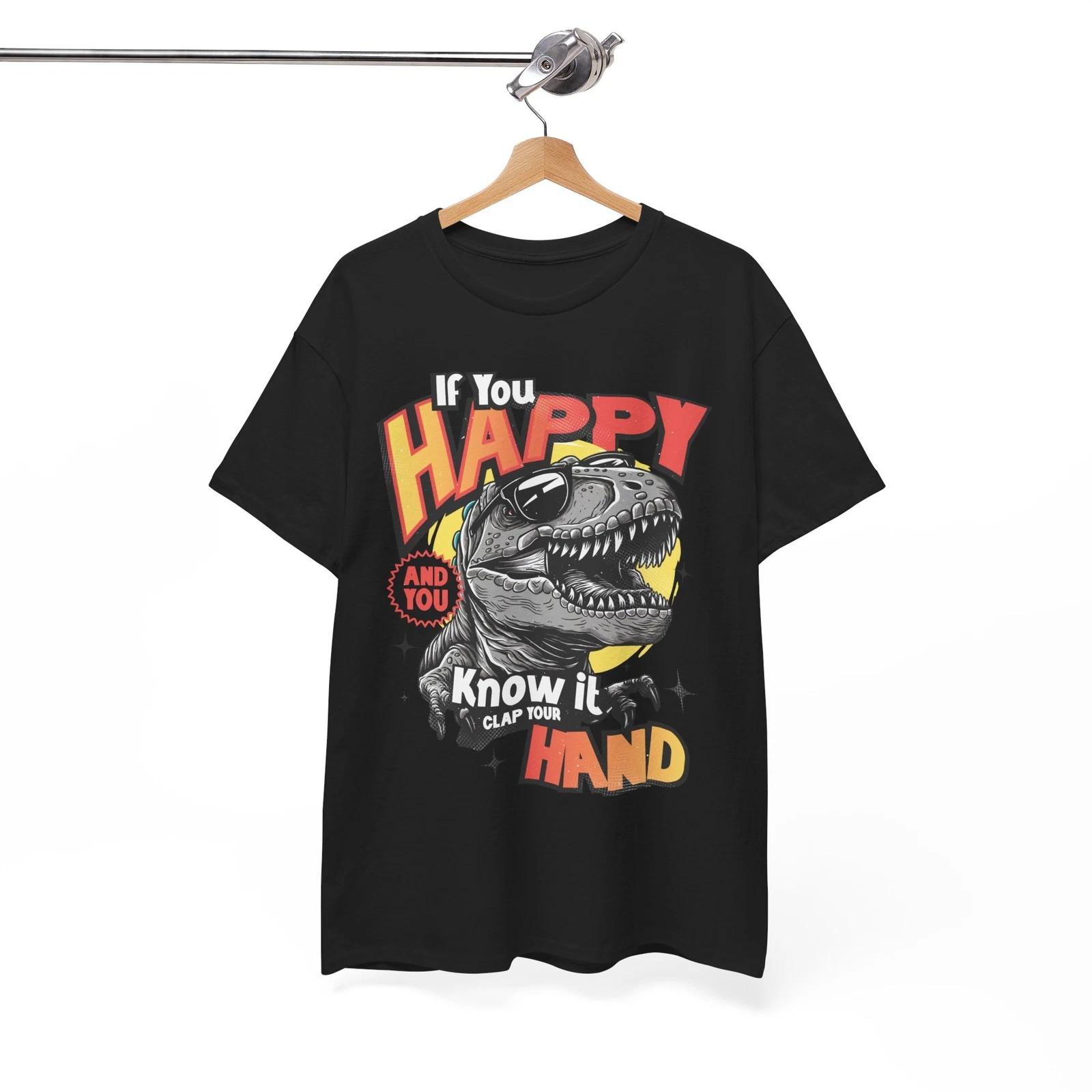 Dinosaur T-Shirt | I just said it Funny Shirt | T-Rex Jurassic Lover Shirt L