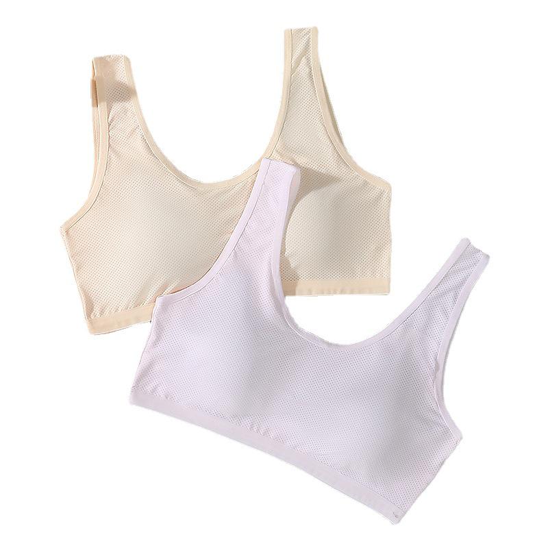 Two-Stage Sports Bra: Breathable Cotton Vest for Girls In Development