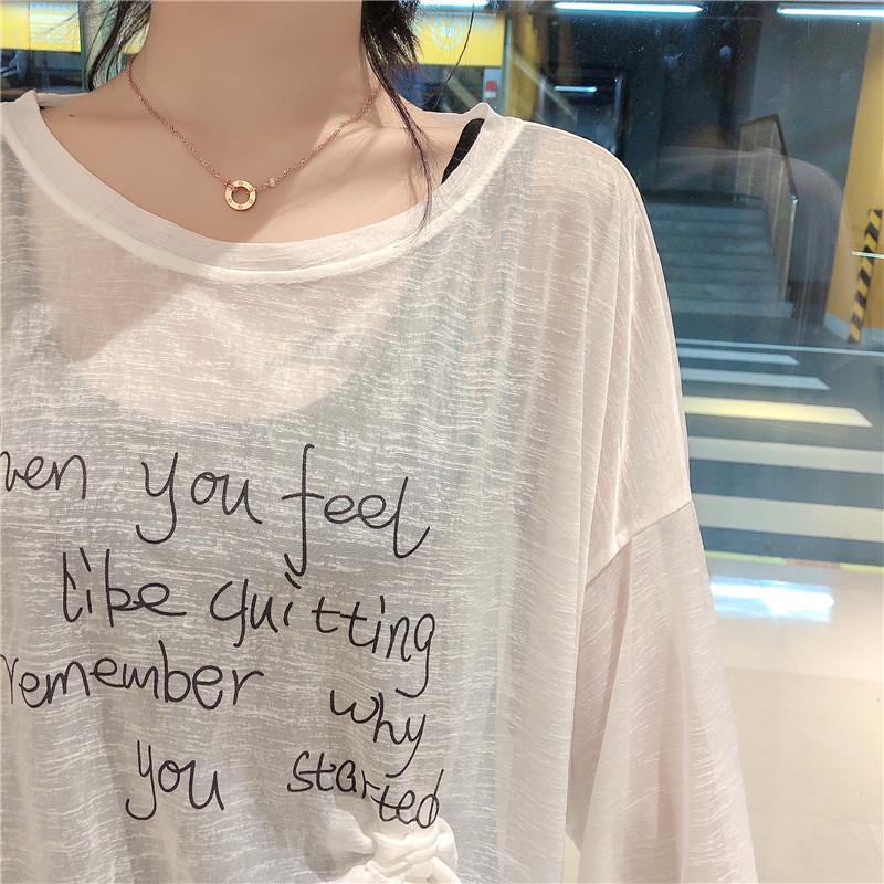 

Женский шифоновый топ и длинная юбка, комплект из двух предметов, осень 2025 5XL