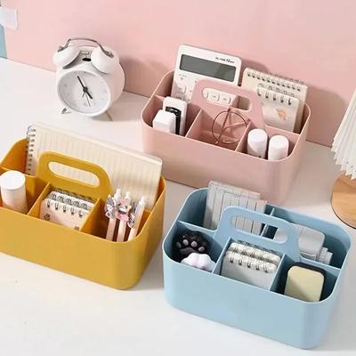 New Desktop Can Be Superimposed Organizer Box Cosmetics Division Multi-functional Storage Box Bedroom Table Portable Storage Box