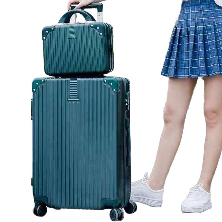 30-Inch Retro Large Capacity Travel Suitcase with Universal Wheels and Durable Lock for Men, Women, and Students