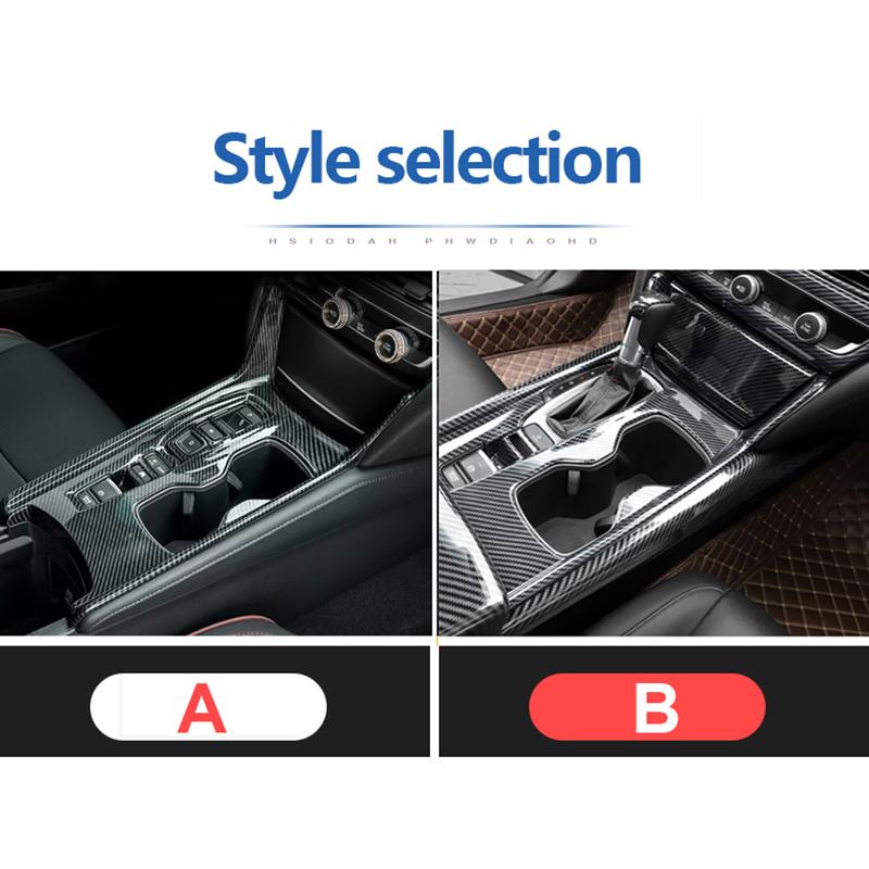 For Honda Accord 10th X  2018    2022 Hybrid Accessories ABS Car Central Console Gear Shift Knob Panel Cover Trim