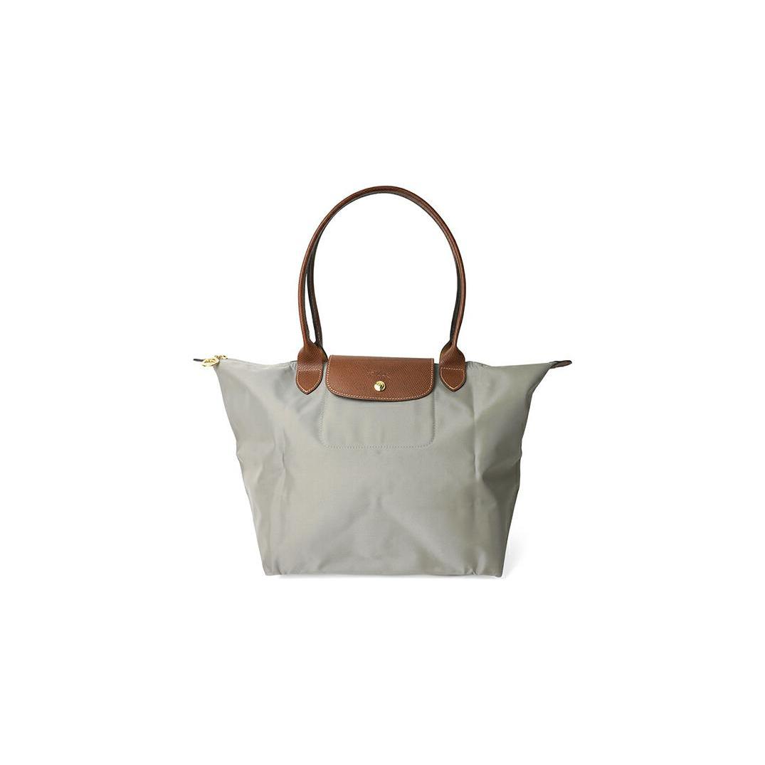 

New LONGCHAMP Le Pliage Recycled Material Dumpling Bag Handbag, Shoulder Bag Women s Gray 1899089P55 31.0*19.1*30.0CM