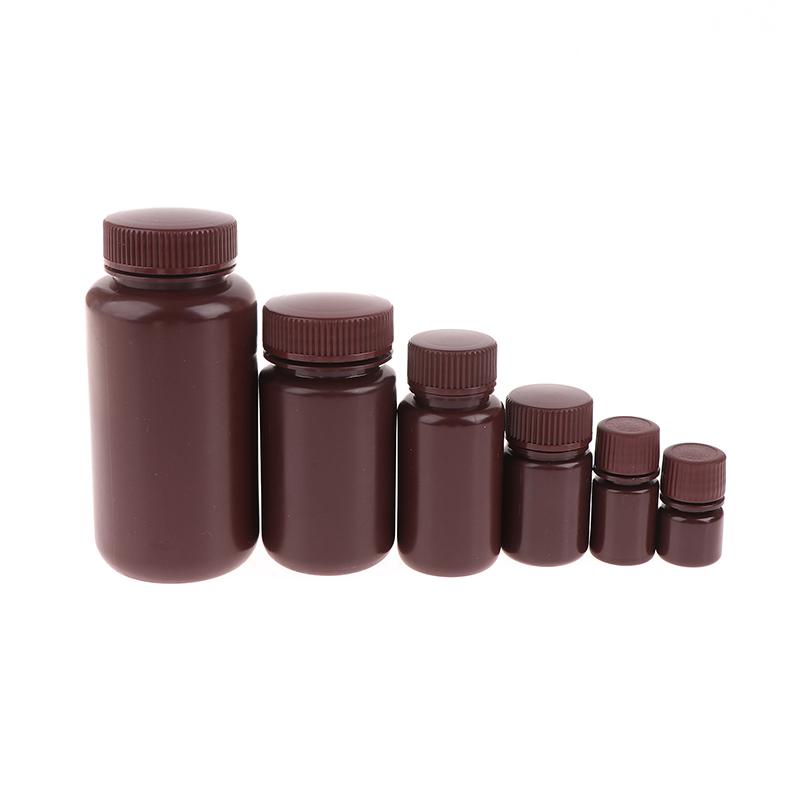 1Pcs Plastic Hdpe Empty Seal Bottles Pill Vials Tablet Capsule Solid Powder Portable Containers