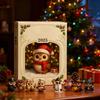 2025 Advent Calendar 2D Flat Owl Ornaments 24 Days Christmas Countdown Calendar Birthday Xmas Gifts Christmas Advent Calendar