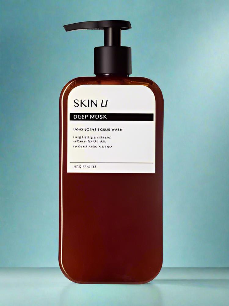 Скин U INNO:SCENT Глубоко очищающий скраб-гель с мускусом 500 г