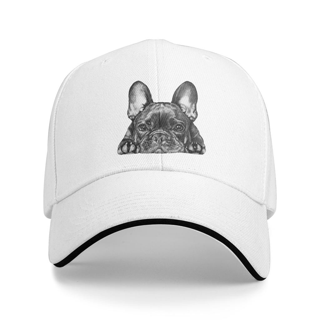 Custom Fashion French Bulldog Baseball Cap WoUnisex Unisex Adjustable Unisex Frenchie Dog Dad Hat Spring Sun Hat