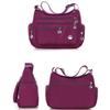 Casual Women Shoulder Messenger Bag Oxford Waterproof Zipper Handbags Package Female Large Capacity Travel Crossbody Bag