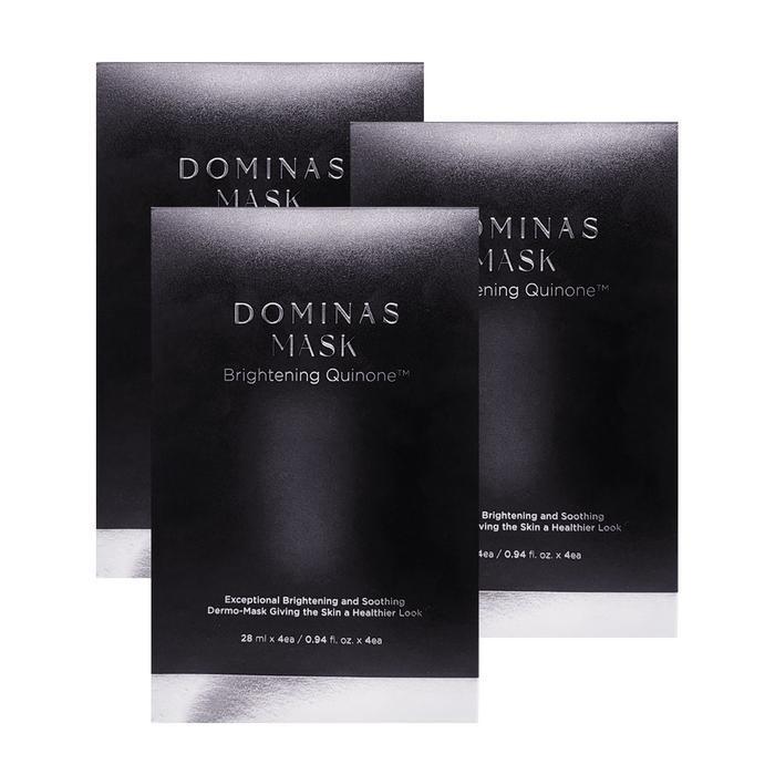 TG DOMINAS Mask Brightening 4-Sheet Whitening Mask 3 Boxes Ss (10194084) 1 piece
