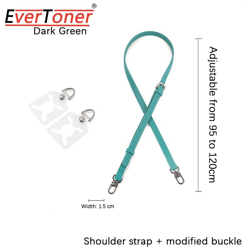 EverToner Leather Bag Strap Women Handbag Handle Shoulder Crossbody Bag Straps Replacement Belt For I M Tote Bag Accessories