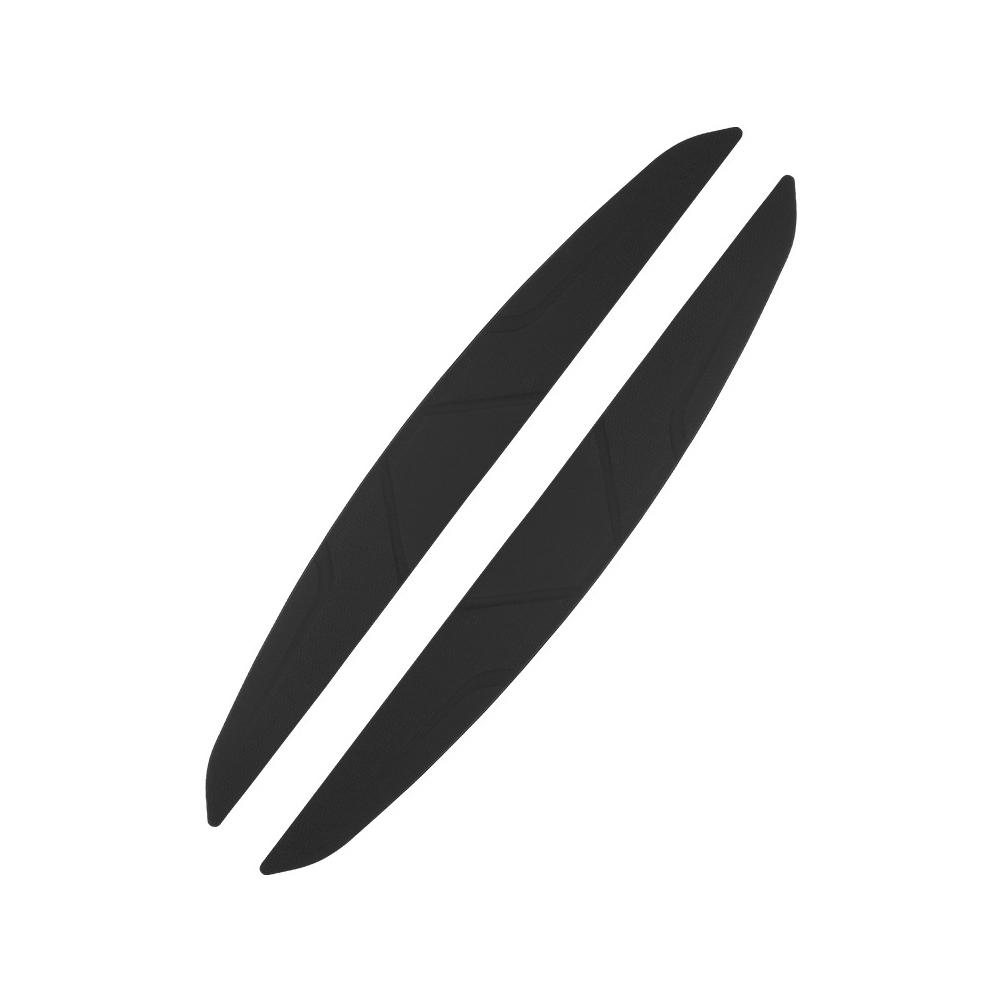 2pcs Wheel Eyebrow Arch Lip Fender Trim Cover Guard Strip Protector For Car Truck SUV