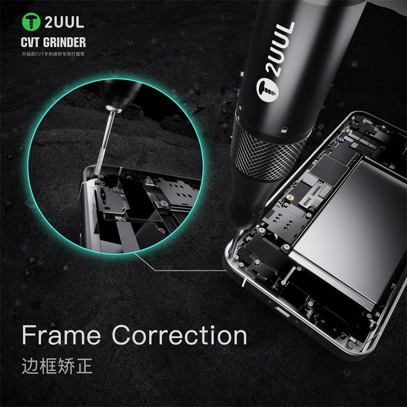2UUL DA84 CVT Grinder Pen Stepless Speed Control Phone IC Grinding Machine Frame Correction Tools for Electronics Phone Repair