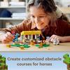 LEGO Minecraft Stall 21171 Spielzeugbausteine Geschenk Videospiel Tiere Jungen und Mädchen ab 8 Jahren