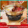 Portable Windproof Alcohol Stove Hot Pot Set