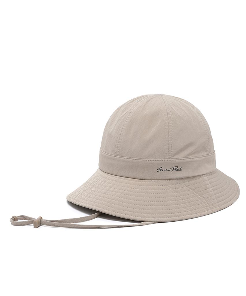 SNOWPEAK APPAREL Taslan Hat (S25Zufbh72) Sand Beige
