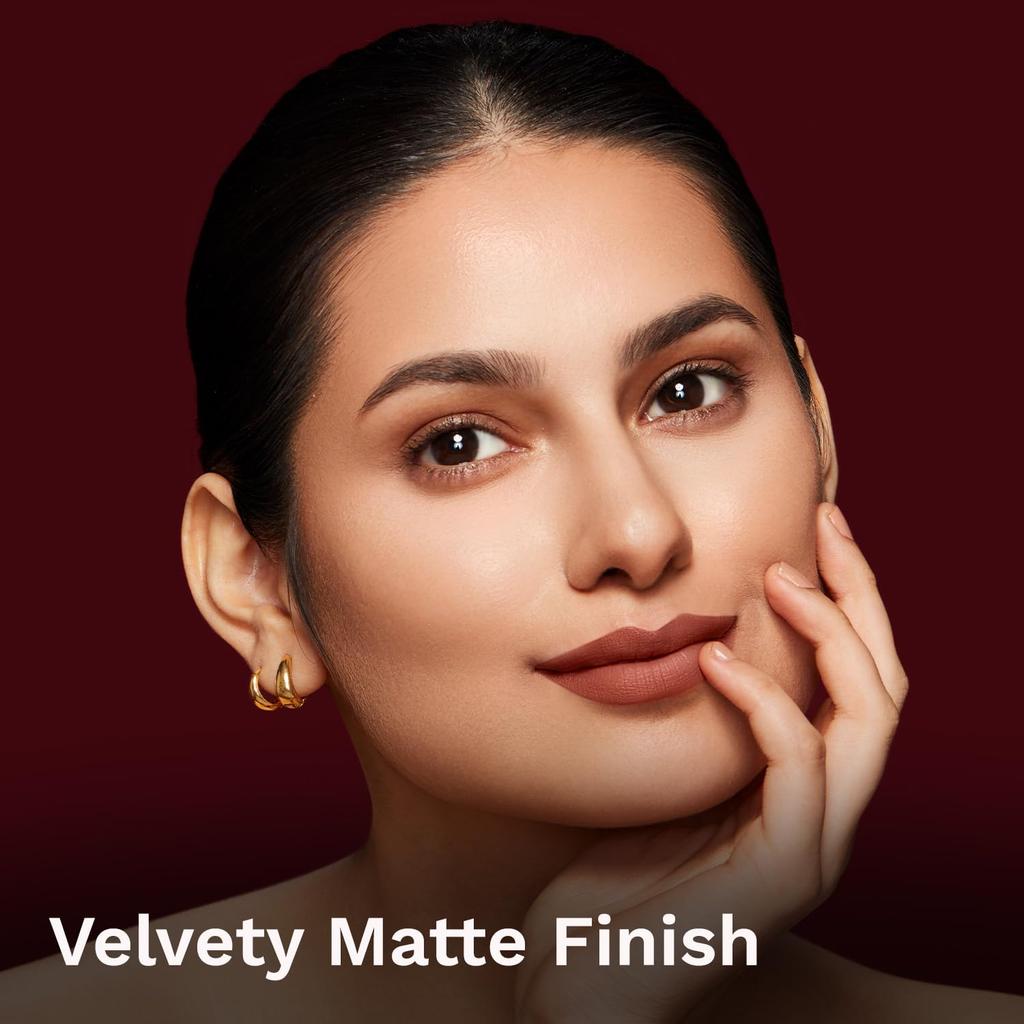 Pilgrim Matt Lippenstift Nude Mystery 05 Pfirsich Intensive Farbe Langanhaltend Feuchtigkeitsspendend 4,2g Packung à 1