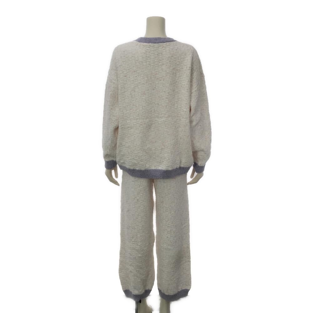 RAVIR Winter Fluffy and Cute Pajama Set and Comfortable and One Size Fits All Women's Loungewear, (Top Bottoms), Soft, Pink,