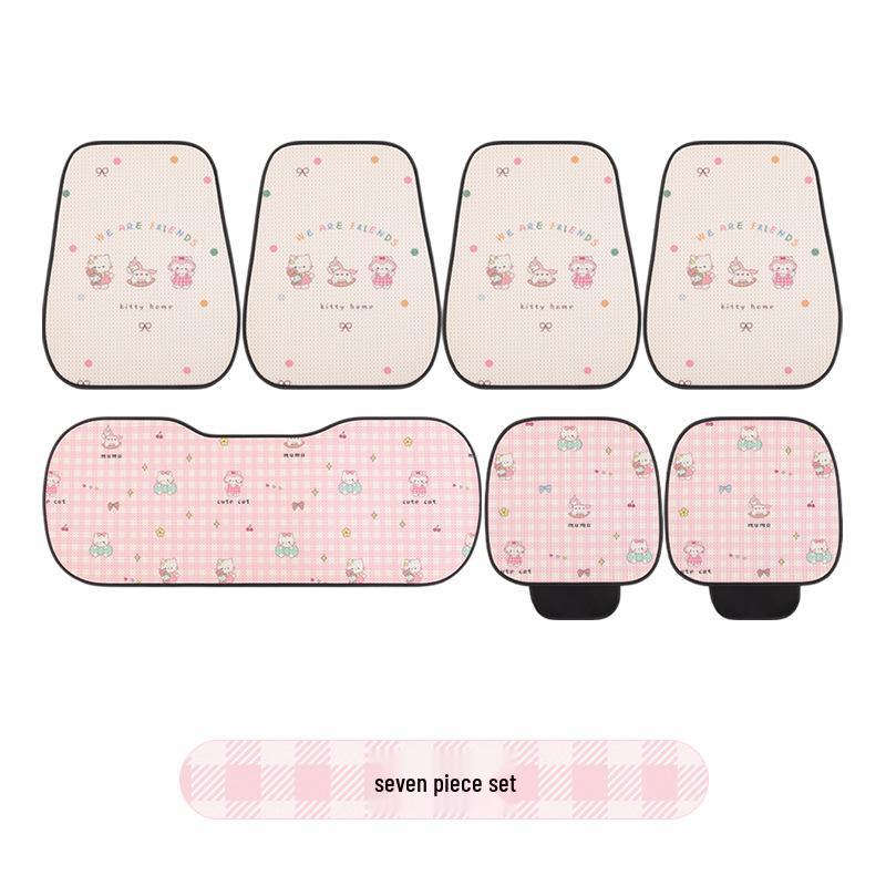 Adorable Animal Car Seat Cushion for All Seasons - Compatible with Hyundai RUIYI, Yuedong, RENA, YUENA, ix35