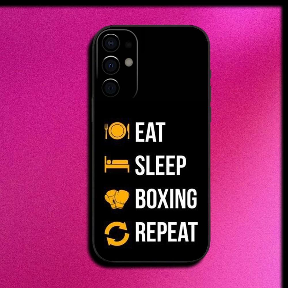 Boxing Gloves Phone Case For Samsung S25,S24,S21,S22,S23,S30,Ultra,S20,Plus,Fe,Lite,Note,10,9,5G Black Cover