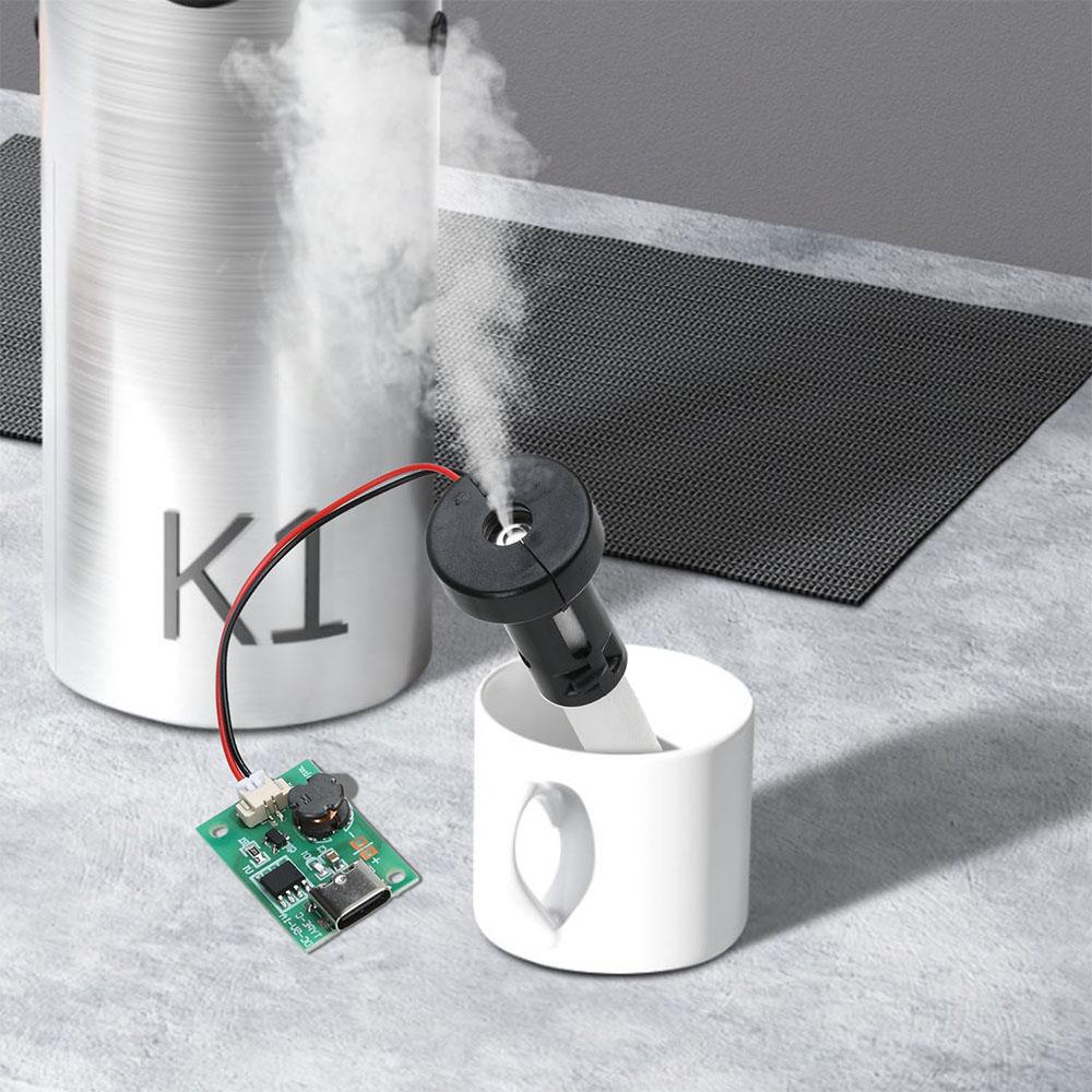 New DC5V Usb Ultrasonic Spray Humidifier Atomizer Drive Module Ultrasonic Humidifier Diy Package Type-c Usb Interface