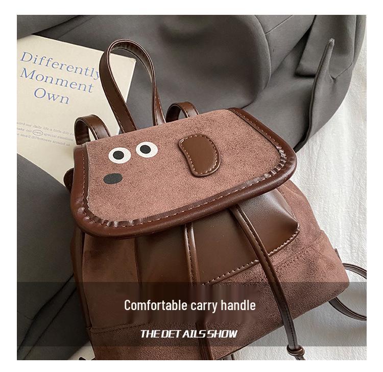 Herbst/Winter Koreanischer Stil Cartoon Eltern-Kind Crossbody Rucksack für Damen