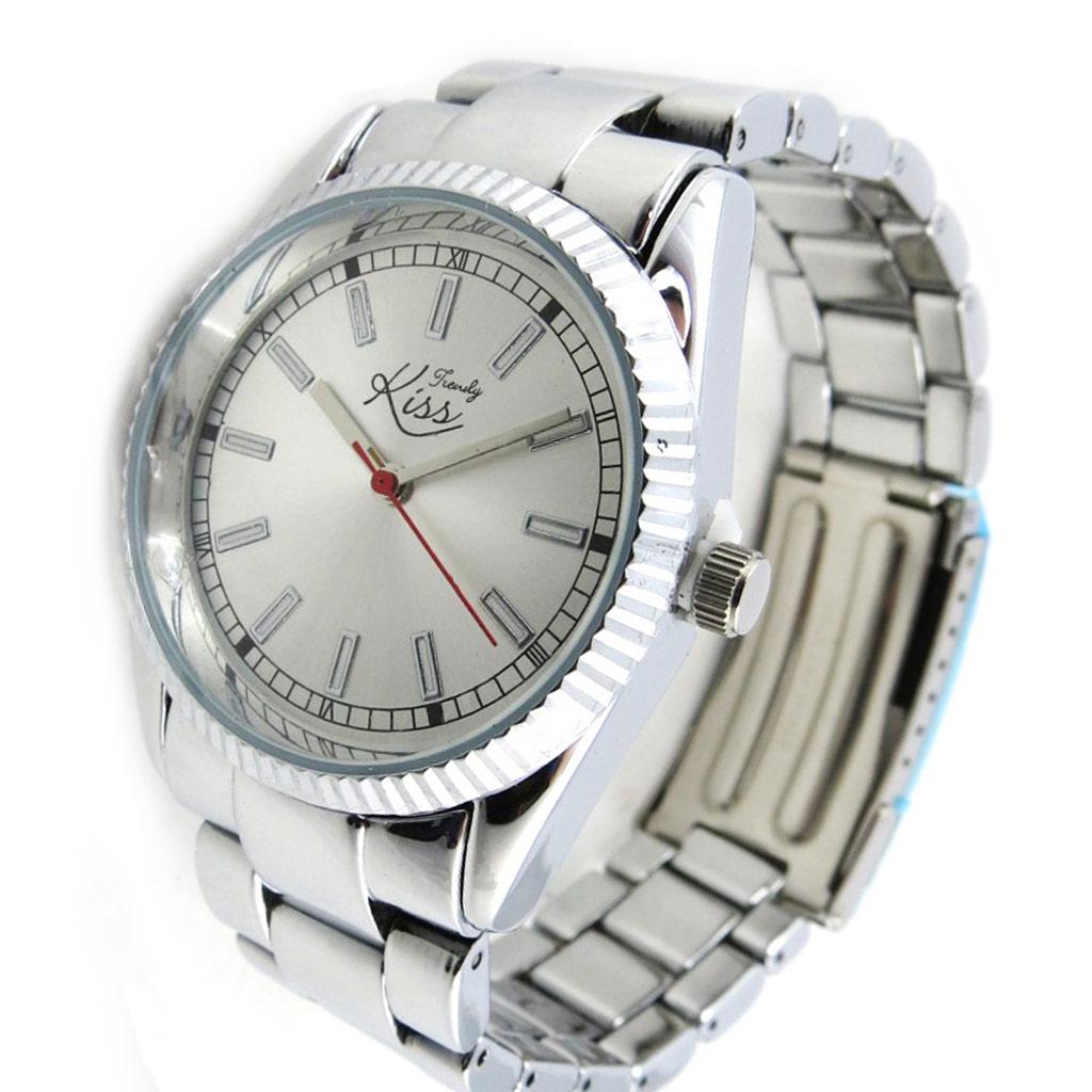 Les Trésors De Lily [N2441] - Montre femme 'Trendy' argenté