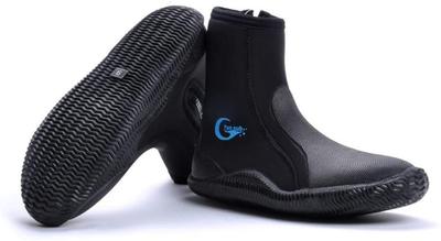 MORGEN SKY Diving Boots, 5mm, Neoprene, for Reef, Mountain Stream, and Fishing, YZ001 (Black, Size 9)