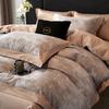 100 Piece Cotton Light Luxury High-End Printed Four Piece Set - Gilded Years