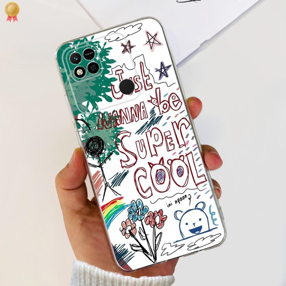 NEW Design For Cover Xiaomi Redmi 10A Case Cartoon Bumper Back Shockproof Soft TPU For Xiomi Redmi 10 10C A10 C10 Redmi10 A Bag