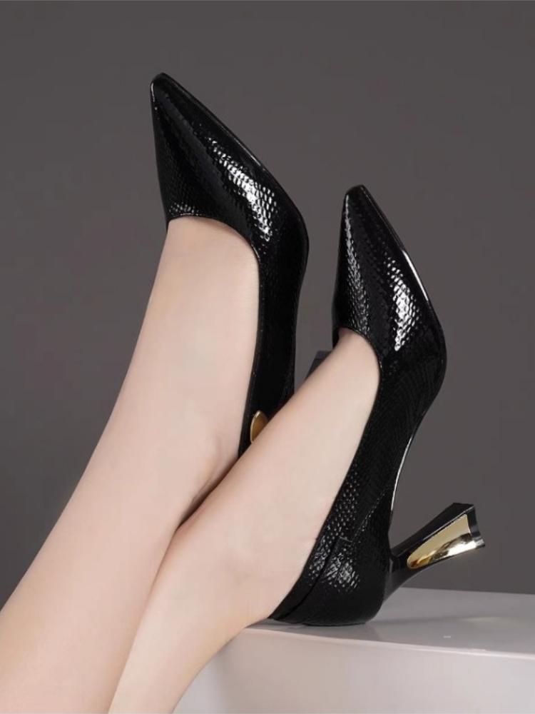 Sapatos De Mulher Mulheres Fofos Elegantes Bonitos Confortáveis Slip on Festa Salto Agulha Sapatos Moda Feminina Scarpins de Escritório