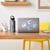 10 30 60Pcs Blue Cute  Anime Stickers Decal Diy Suitcase Laptop Scrapbook Phone Guitar Graffiti Cartoon Sticker Kids Toy