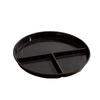 Fat Loss Portion Control Plate: Three-Compartment, Drop-Proof Wheat Straw Design, Color-Coded for Efficient Meal Planning.