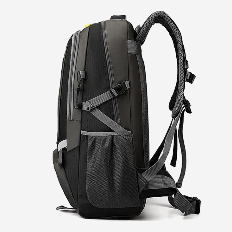 New Outdoor Sports Mountaineering Bag for Men and Women, Large Capacity Travel Backpack, Multi Functional Hiking Camping Leisure Backpack
