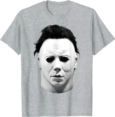 Michael Myers T Shirt Fashion T-shirt Cotton Tshirt Kids Hip Hop Tops Tees Vintage Tshirt Boy Tees Halloween Tshirt Unisex