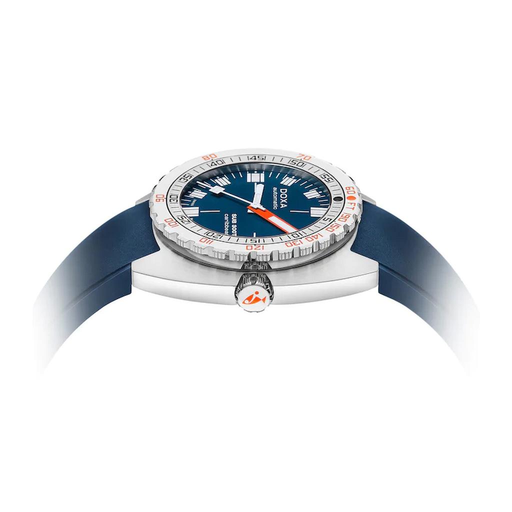 [DOXA] SUB300T Caribbean Rubber Strap (840.10.201.32)