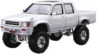 Aoshima Bunka Kyozai Scale The Tuned Car Series 5 Toyota LN107 Hilux Pickup Double Cab 1994 Plastic Model (AOSHIMA) 1/24 No. Lift-Up