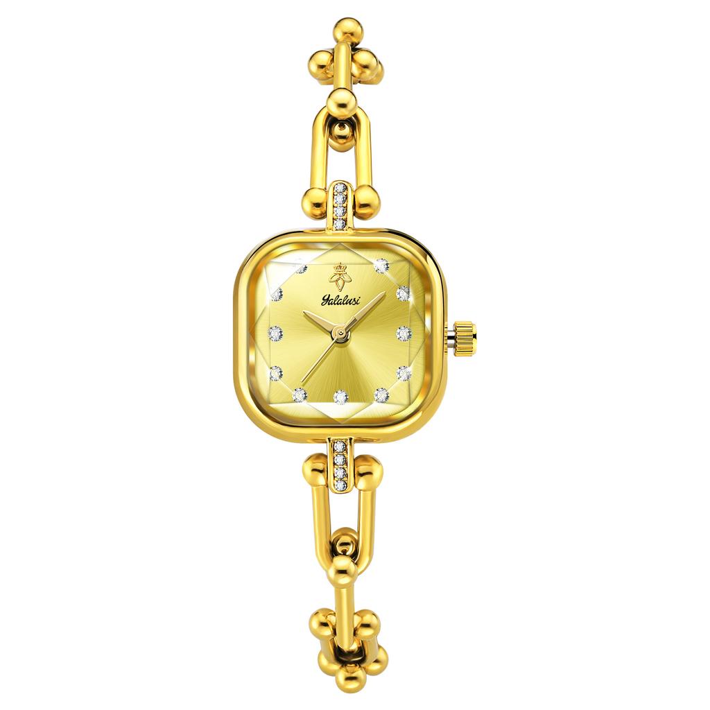 Yalalusi Women'S Watch Colorful Square Bracelet Women'S Watch Fashion Hot