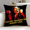 Classic Movie The Room Cushion Cover Soft  EasyWash Pillow Case  Versatile for Couch Bed Travel and Office